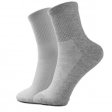 1 pieza de malla transpirable corta tobillo de corte bajo para calcetines de hombre - gris