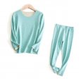 Casual Silk Cotton Full Sleeve Set Solid Kids Suit Pullover
