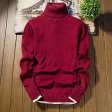 High Neck Thick Warm Sweater Mens Sweaters Slim Fit Pullover