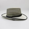 Sombrero de paja al aire libre de malla transpirable Sombrero de playa de verano para hombres