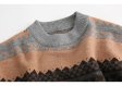 Suéteres y suéteres vintage de mujer Jerséis de tirador a rayas