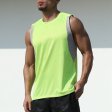 Débardeur Homme Sexy Sans Manches Workout - Vert