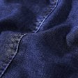 Men's Denim Blazer Coat Autumn Spring Slim Casual Jackets