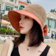 Beach Dome Bucket Hat Hollow Out Visor Bonnet pour femme