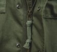 Jackets For Men Army Green Oversize Denim Jacket Military Vintage
