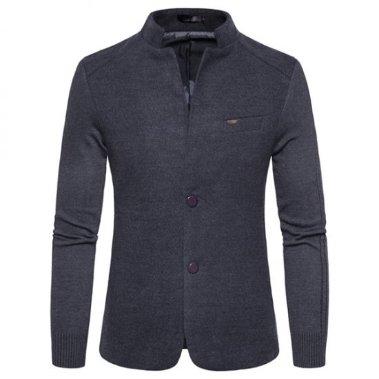 New Spring Casual Men Slim Fit Social Business Jacket