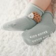 1 pieza calcetines para niños muñecas de dibujos animados lindos calcetines para bebés - erizo