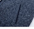 Men's Sweater Coat Faux Fur Wool Sweater Jackets Thick Coat