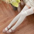 New Sexy Lace Cotton Stockings Thin Over The Knee Women