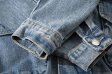 Veste en jean à capuche multi-poches Vestes décontractées rétro pour hommes