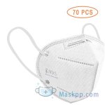 70 Pcs Facial Protection - Dust-Proof Adjustable Nose Full Face Protection
