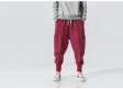 Casual Cotton Linen Trouser Jogger Baggy Man Sweatpants