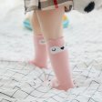 1 Pcs Baby Age 0-3y Unisex Cute Cotton Knee Long Socks - Pink