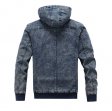 Men Hooded Coats High Quality Retro Spliced Designer Jackets