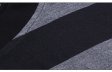Coton Noir Rayé Femmes T-shirts D'été Décontracté O-Cou