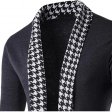 Pulls de haute qualité New Classic Cuff Knit Cardigan Hommes