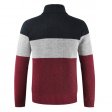 Chaqueta de suéteres con cremallera de lana sintética cálida de otoño invierno