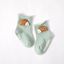 1 Pcs Children's Socks Cute Cartoon Dolls Baby Socks - Hedgehog