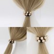 1 Pcs Imitation Perles Accessoires Cheveux Bandeau - Noir
